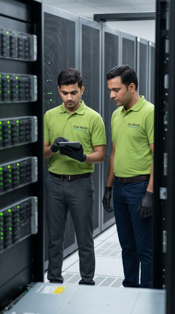 Complete data center migration and setup project Bangalore BFSI client — One World Logix India