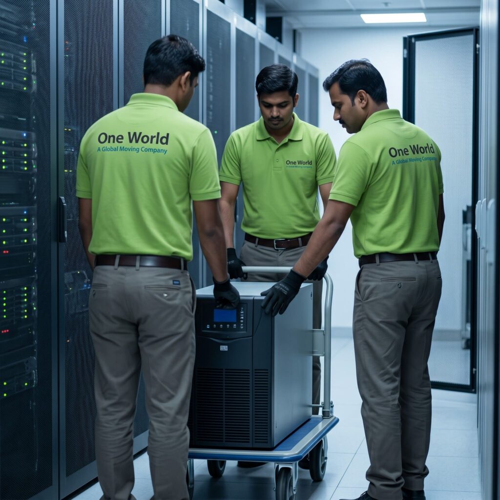 UPS and power backup shifting for data center migration India — One World Logix